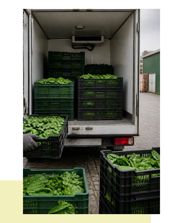 Перевозка шпината в Шелехов с сохранением свежести продукции